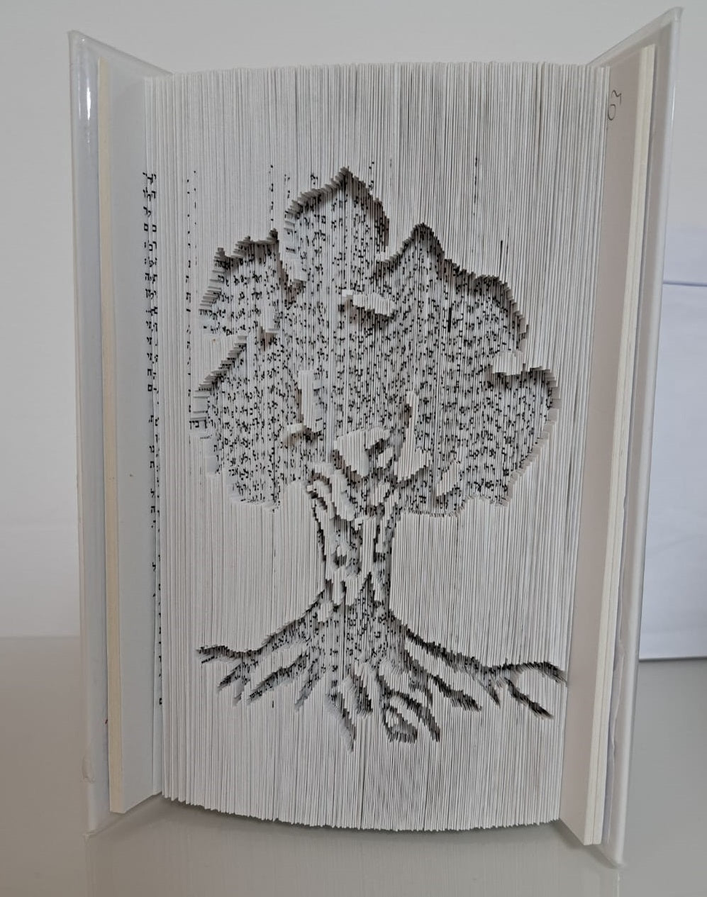 Vintage Golani 3D Book Art - Custom Hand-Folded Sculpture